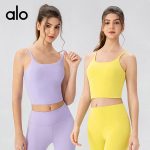alo Yoga 裸感美背運動瑜伽背心 跑步健身吊帶文胸 BX42159