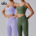 alo Yoga 裸感運動內衣 細肩帶瑜珈吊帶 速乾健身胸罩 YW528