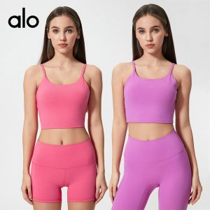 alo Yoga 瑜珈服小背心 性感細肩帶美背上衣 C5238